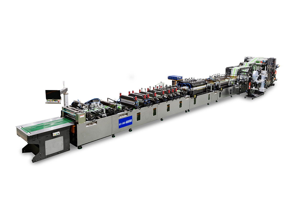 เครื่องทำถุงซีลมัลติฟังก์ชั่นความเร็วสูง 600C+