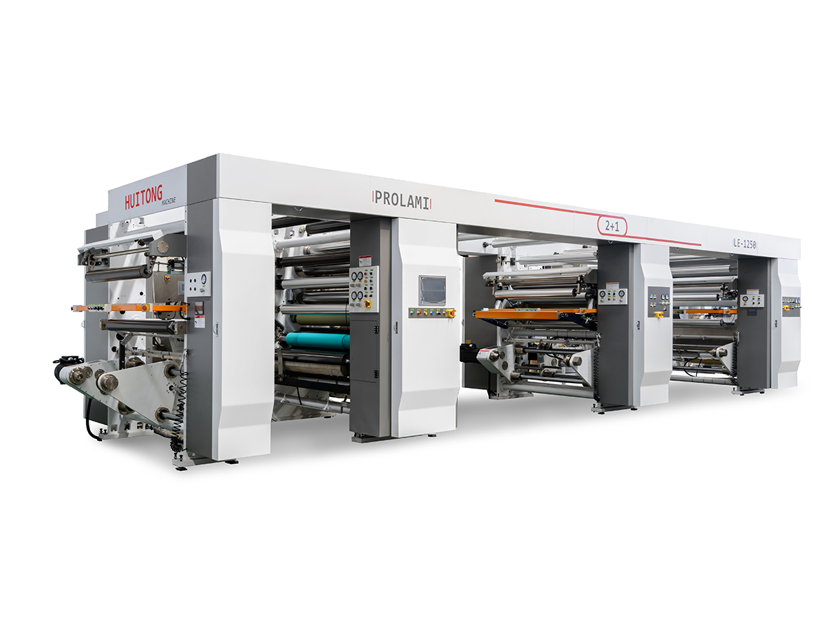 LE 2+1 เครื่องเคลือบสามชั้นแบบสถานีสองชั้นแบบไร้ตัวทำละลาย